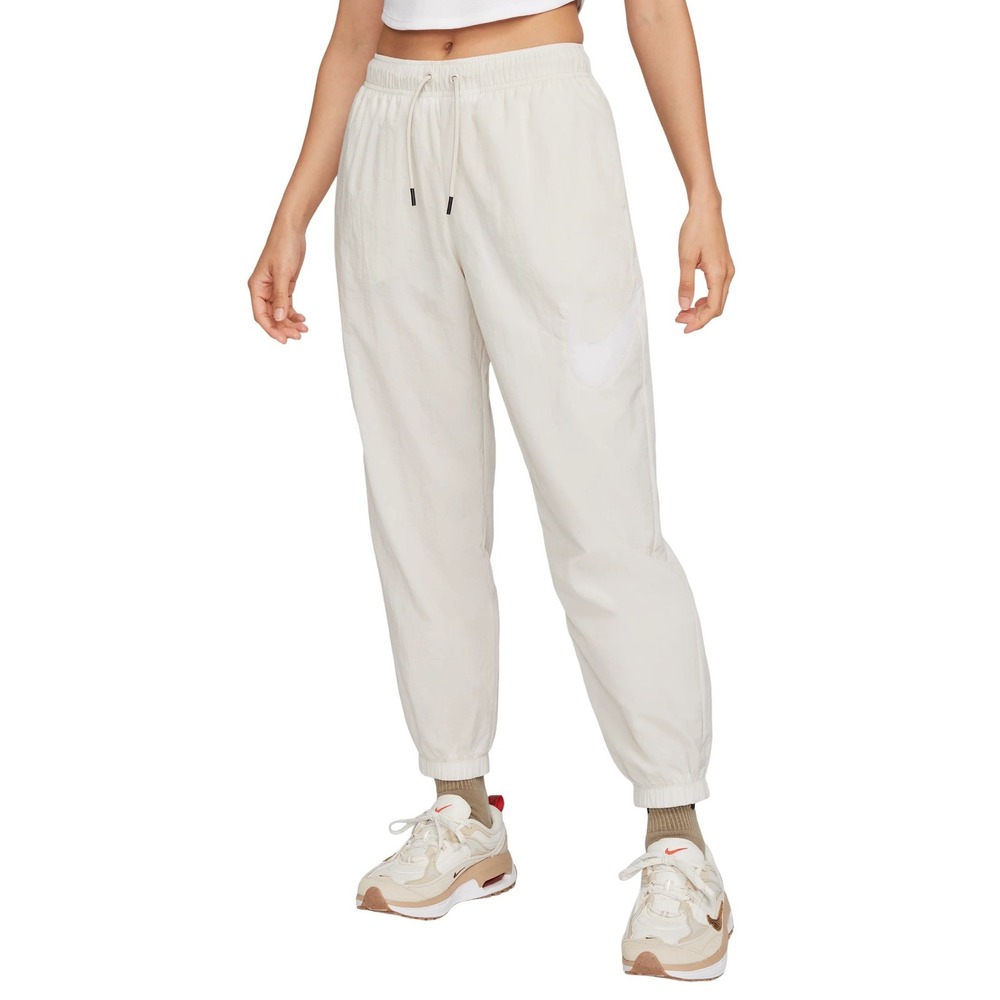 Nike Sportswear Essential Woven Pants Light Bone Cream DM6183-104 Womens XS
